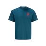 Jack Wolfskin Eschenheimer T-shirt, Blue Daze, L uniseks, Blue Daze, L