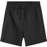 Name it Boy's NLMFENTO Sweat Shorts, Black, 164, zwart, 164 cm