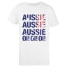 Pinitotee Aussie Aussie Aussie Oi Oi Oi Kid Wit T-Shirt Reguliere Unisex T-Shirt