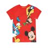 Disney Jongens Mickey Mouse Goofy Donald Duck T-Shirt Rood 98