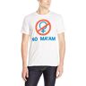 SENGEKE Married With Children Men's Ma'am Graphic T-Shirt White 3XL