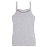 Sanetta Meisjesonderhemd Wit   Hoogwaardig en duurzaam katoenen onderhemd voor meisjes Onderhemd voor meisjes, grijs, 128 cm