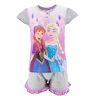 Sun City Frozen De ijskoningin Elsa kindermeisjespyjama korte mouwen pyjama kort, grijs, 104 cm