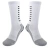 01 02 015 Non Slip Sokken, Dikker Schokabsorptie Antislip Grip Sokken voor voetbal voor mannen voor sport(wit)