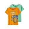 Name it Boy's NMMBERT SS TOP PB 2P Shirt met korte mouwen, groen bruis/pak: W Autumn Maple, 92, Green Spruce/Pack: w Herfst Maple, 92 cm