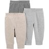 Simple Joys by Carter's Unisex baby 3-pack thermische broek 3-pack thermische broek, Beige/Donkergrijs/Grijs, Voortijdig