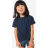 HEMA Kinder T-shirt Met Ring Donkerblauw (donkerblauw) Donkerblauw 146/152