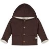 Prénatal newborn jas Pure Chocolatbrown unisex