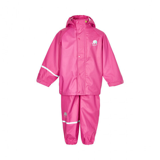 CeLaVi regenpak Basic meisjes polyester roze 2 delig - Roze