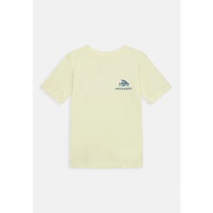 Patagonia Regenerative Organic Tee Kids Activism Arch Isla Yellow M