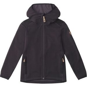 Fjällräven KIDS KEB FLEECE HOODIE  DARK GREY-BLACK