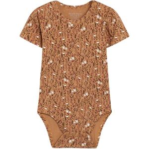 Hust&Claire bambus Hust & Claire Bonni Kortermet Body I Bambus, Cinnamon