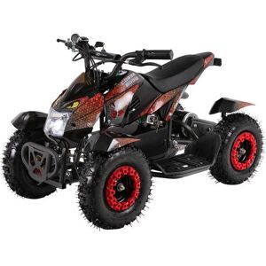 MIW Cobra 800w Elektrisk Mini Atv Rød-Sort