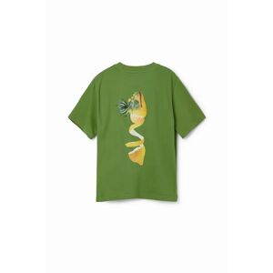 Desigual Lemon reptile T-shirt - GREEN - 9/10