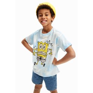 Desigual Tie-dye SpongeBob T-shirt - BLUE - 7/8