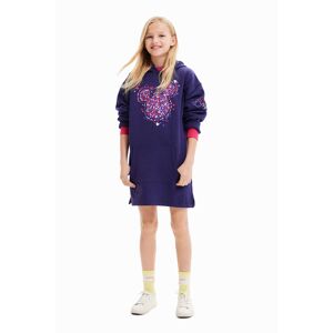 Desigual Mickey Mouse sweatshirt dress - BLUE - 5/6