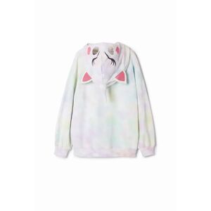 Desigual Tie-dye unicorn hoodie - MATERIAL FINISHES - S