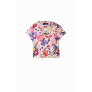 Desigual Fantasy tulle T-shirt - MATERIAL FINISHES - 3/4