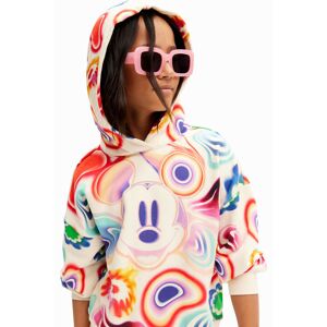 Desigual Oversize Mickey Mouse hoodie - WHITE - XL