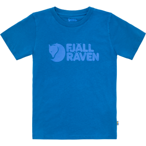 Fjällräven Kids'  Logo T-Shirt Alpine Blue 140, Alpine Blue