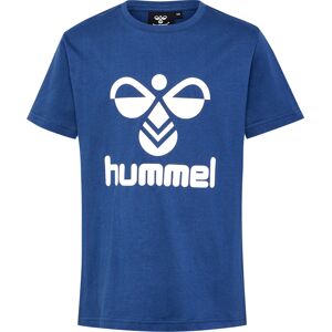 Hummel Kids' hmlTRES T-Shirt Short Sleeve Blue Surf 116, Blue Surf