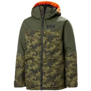 Helly Hansen Summit Ski Jacket, Junior Utility Green 140