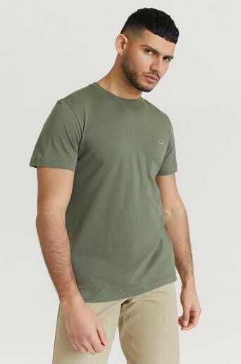 Lacoste T-Shirt Crew Neck Tee Grønn  Male Grønn