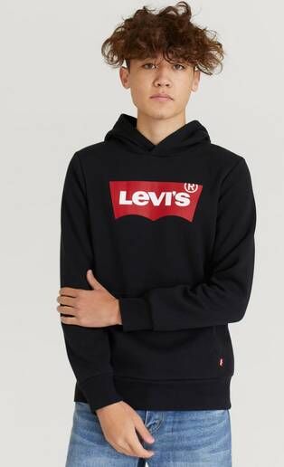 Levi'S Hoodie Lvb Batwing Screenprint Svart  Male Svart