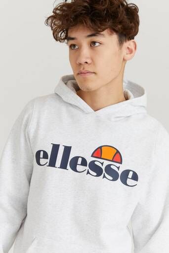 Ellesse Hoodie El Jero Oh Hoody Jnr Hvit  Male Hvit