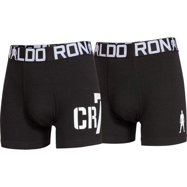 CR7 Cristiano Ronaldo 2-pakning Boys Line Trunk - Black