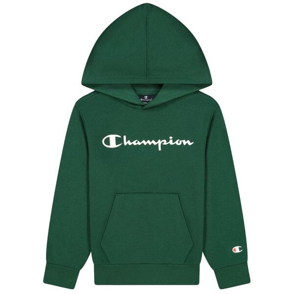 Champion Classics Hooded Sweatshirt For Boys - Darkgreen