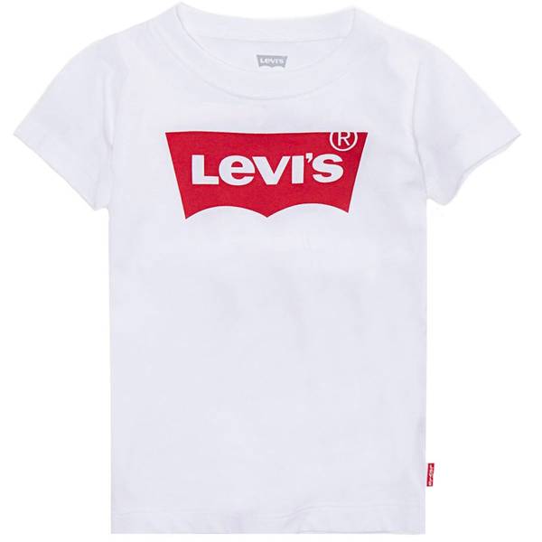 Levis Batwing T-Skjorte Til Barn, Hvit
