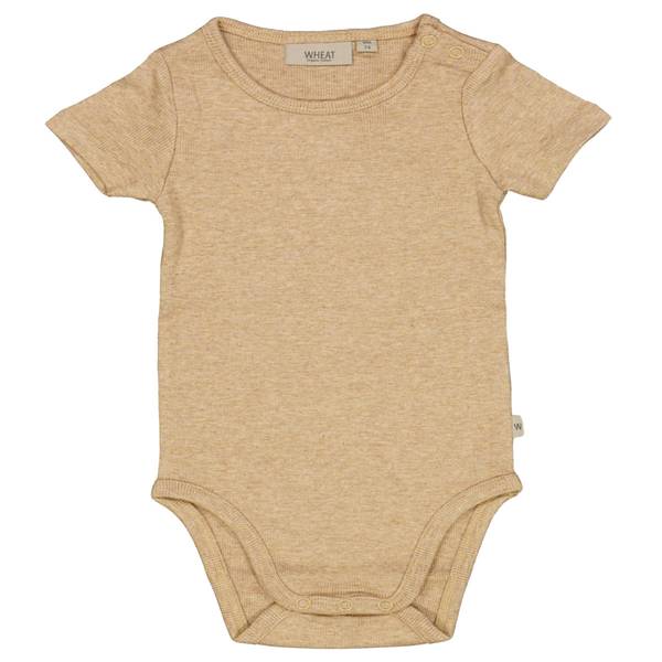 Wheat Rib Body Til Baby, Sand Melange