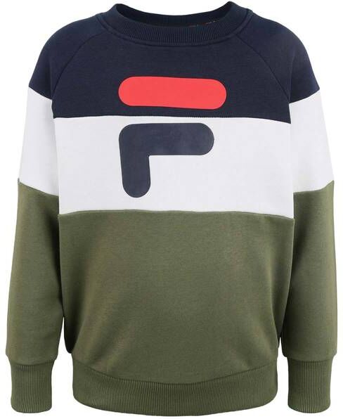 Fila Ethan Sweatshirt Til Barn, Olive/black