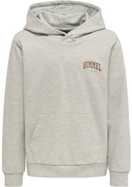 Hummel Fast Hettegenser Til Barn, Light Grey Melange