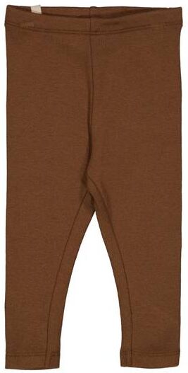 Wheat Ribb Leggings Til Baby, Walnut