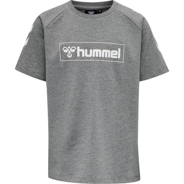 Hummel Box T-Skjorte Til Barn, Medium Melange