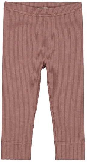 Marmar Leggings Ribb Til Barn Og Baby, Madeira Rose