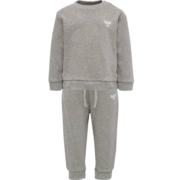 Hummel Santo Joggedress Sett Til Barn, Grey Melange