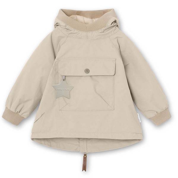 Mini A Ture Baby Vito Vårjakke M/fleece, Summer Sand