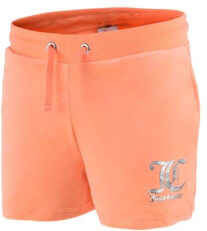 Juicy Couture Teen Velour Shorts, Peach