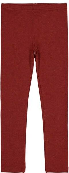 Marmar Lisa Leggings Med Glitter Til Barn Og Baby, Dark Ruby