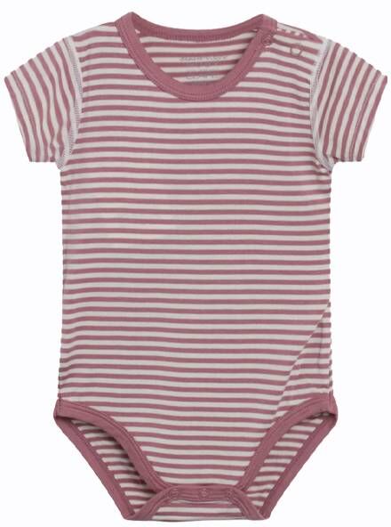 Hust&Claire bambus Hust & Claire Kortermet Body I Bambus, Baby Plum