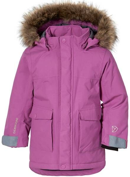 Didriksons Kure Kids Parka 4 Vinterjakke, Radiant Purple