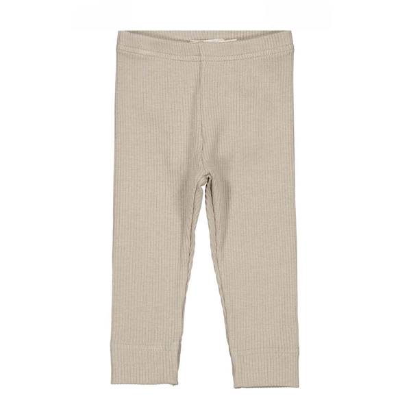 Marmar Leggings Ribb Til Barn Og Baby, Sandstone