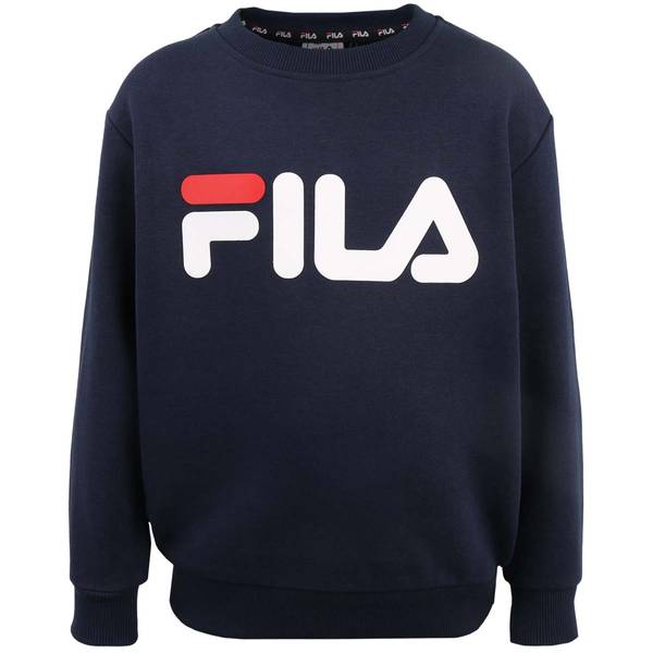 Fila Tim Sweatshirt Til Barn, Black Iris