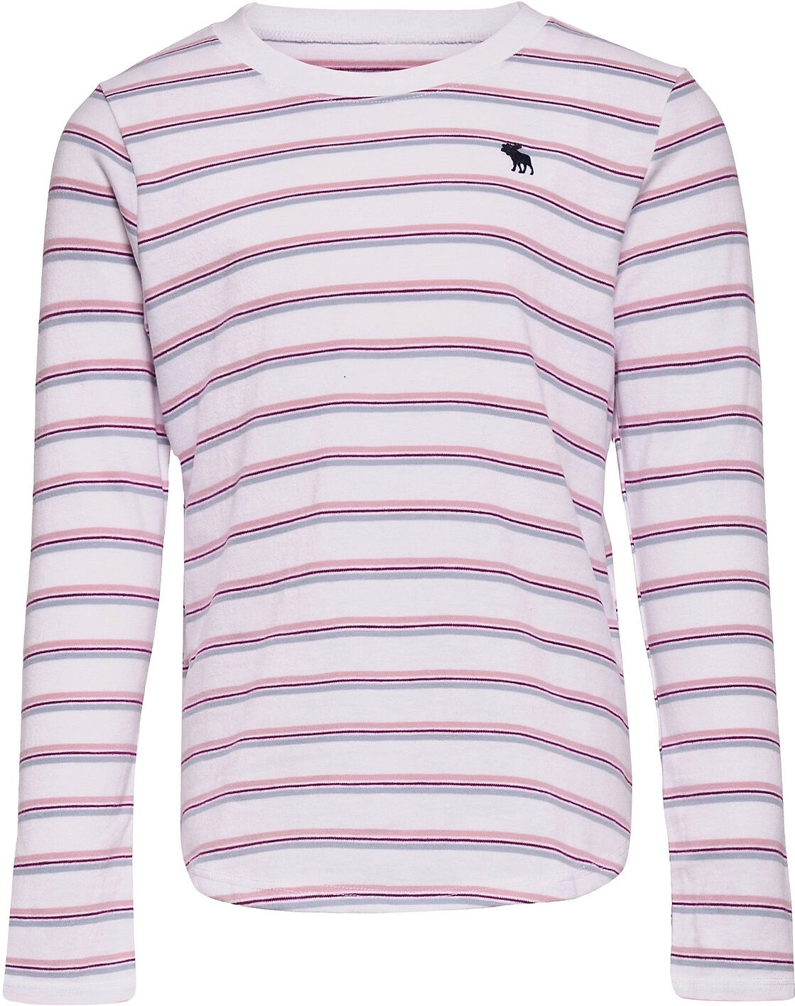 Abercrombie & Fitch Kids Girls Knits T-shirts Long-sleeved T-shirts Multi/mønstret Abercrombie & Fitch