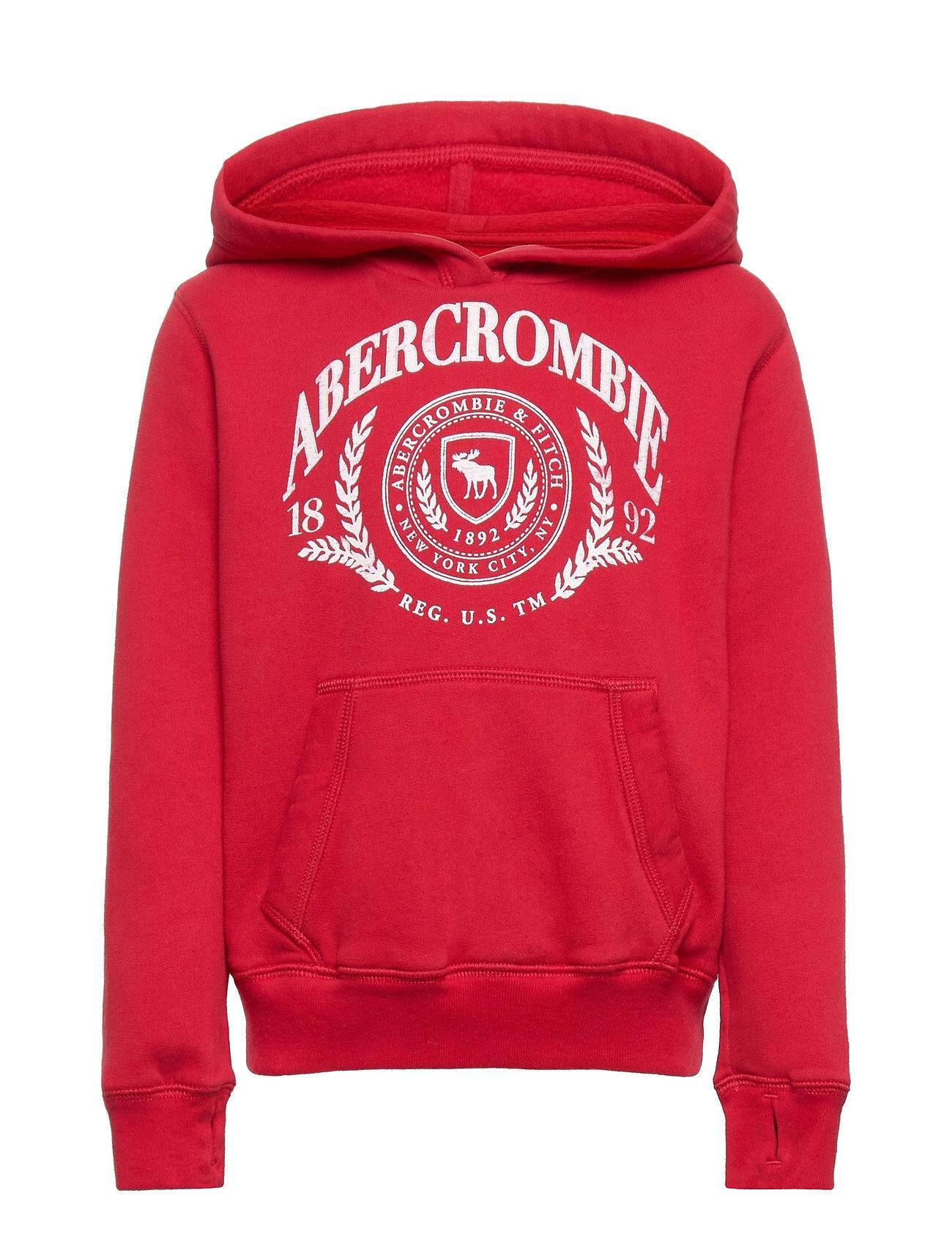 Abercrombie & Fitch Kids Girls Sweatshirts Hettegenser Genser Rød Abercrombie & Fitch