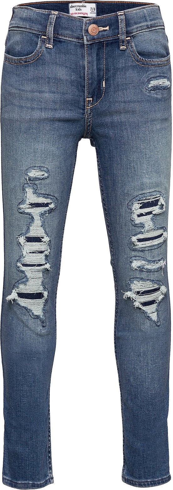 Abercrombie & Fitch Kids Girls Jeans Jeans Slim Jeans Blå Abercrombie & Fitch