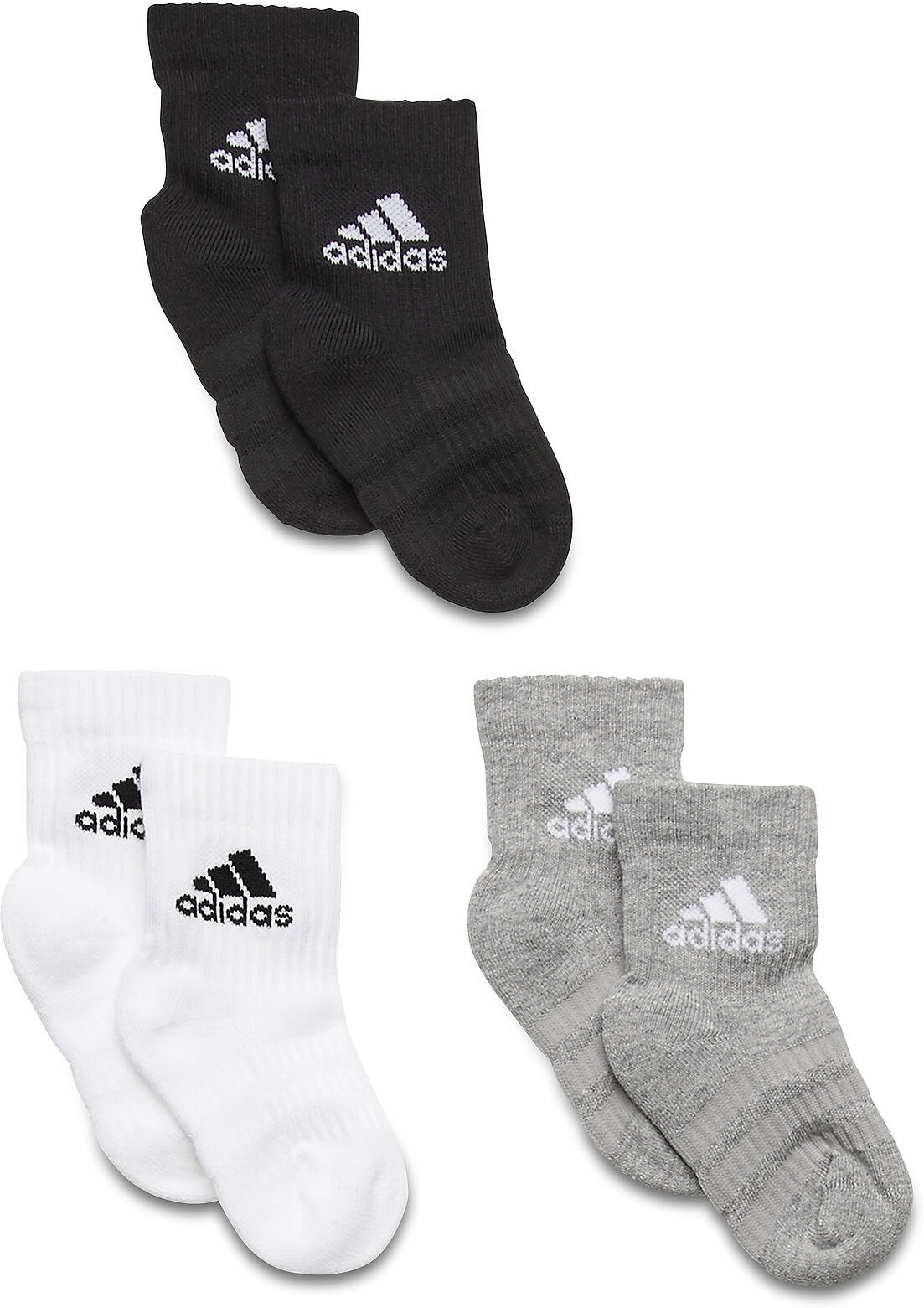 adidas Performance Cush Crw 3Pp Night & Underwear Socks Svart Adidas Performance